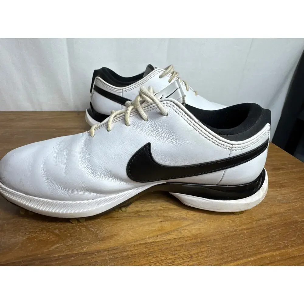 Nike Air Zoom Victory Tour 2 Men's 7 Golf Shoes White Black DJ6569-100 GUC Spike